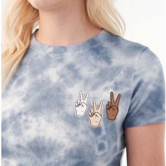 Tops - ♥️ 4/$20 Aeropostale Peace Tie-Dye Graphic Tee